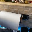 Paper-holder-Fisical.jpg Rotating kitchen paper towel holder