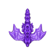baby wyvern no hole.stl Брелок для ключей Chonky Wyvern