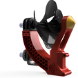 20Cm_Version_Motor5010.png Wind turbine, based on the Archimedean helix, Archimedes screw