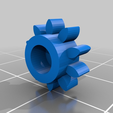 gear5.png MG90S servo gear 1mm modul 10 dientes