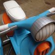 IMG_2394_display_large.jpg Free STL file Bold Machines Presents Margo's Scooter and Sidecar・3D printable model to download