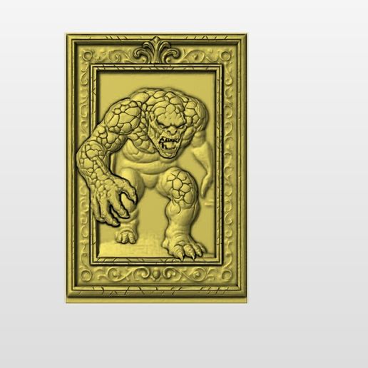 Stone monster 3D model