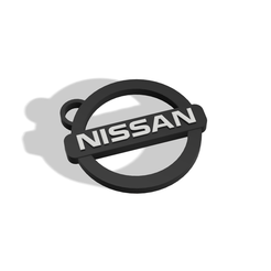 Llavero-nissan-v2.png STL file Nissan keychain/Keychain nissan・3D printable design to download