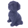 Suna_piggy1_WB.png Adorable Low Poly Puppy Piggy Bank - NO SUPPORTS REQUIRED TO PRINT