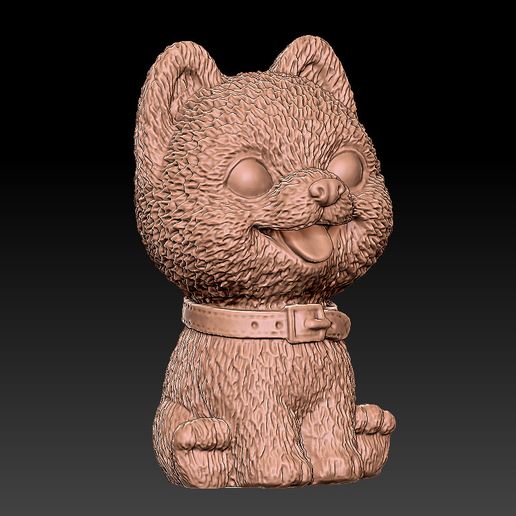 BICHON FRIZE ORNAMENTS 3D model