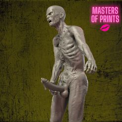 1.jpg STL file horny zombies - NSFW - EROTIC MINIATURE 75 MM SCALE・3D printable design to download