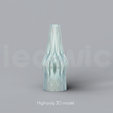A_11_Renders_00.png Niedwica Vase A_11 | 3D printing vase | 3D model | STL files | Home decor | 3D vases | Modern vases | Abstract design | 3D printing | vase mode | STL