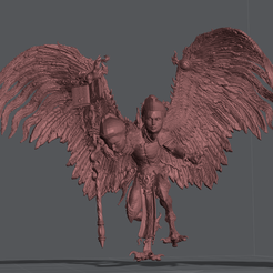65d5ecd6999ec6beacd3afb7198c9c0a.png Free STL file Fairy Godmother the Fateweaver, oracle of tzeentch and keeper of happily Ever After・3D printable model to download