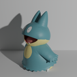 Munchlax2.png Munchlax and Snorlax 3D print model