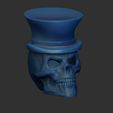 Shop1.jpg Skull with top hat, hollow inside, with open eyes