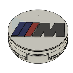 Screenshot-2023-05-11-191422.png STL file Fixed Wheel Hub Cover/Floating Wheel Center Cap BMW M (Single Extruder)・3D printer design to download