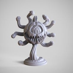 beh01.jpg STL file Beholder Pumpkin・3D printer design to download