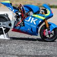 _MG_1487.jpg Free STL file 2016 Suzuki GSX-RR 1:8 Racing RC MotoGP Version 2・3D printable model to download