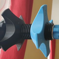 20230826_134851.jpg Filament Spool holder (Tension adjustable) designed for the AnyCubic Kobra 3d printer