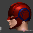 2.png Captain Marvel helmet - Fan Art for cosplay 3D print model