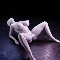 ed-c.jpg STL file Sexy girl C51 3D Print・3D print design to download
