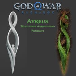 cults.jpg Fichier STL Pendentif Atreus God of War・Modèle à télécharger et à imprimer en 3D