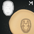 Ironman.png Cookie Cutters - Marvel Characters