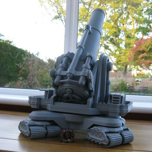 Space-Dwarf-Mammoth-Cannon-017b.jpg Tofty's Space Dwarf Mammoth Cannon 28mm