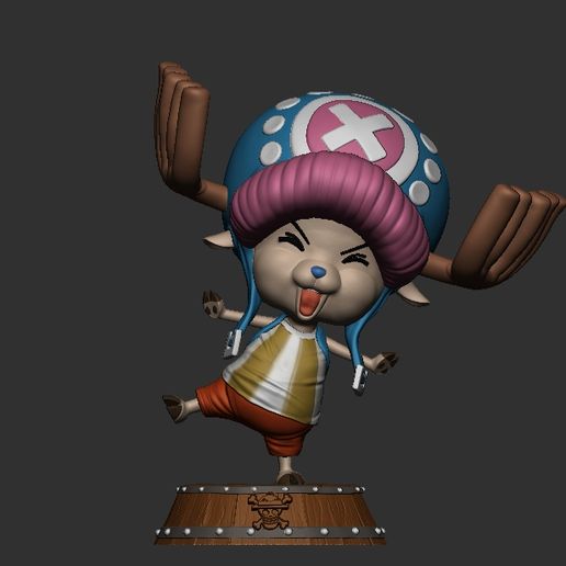 ZBrush-Document.jpg Tony Tony Chopper - One Pieace
