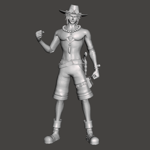 Screenshot_1.png Portgas D. Ace 3D Model
