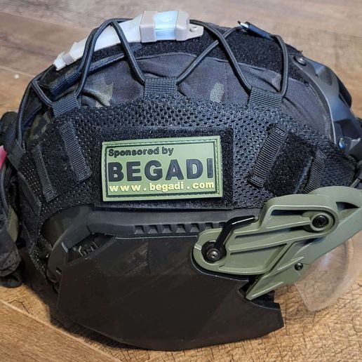 "Floppy Ears" Ear Protection for Fast Helmets 3D model