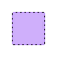 Bottom.stl Square Pattern Texture Storage Box Container