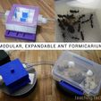 _thingiverse.jpg Modular, expandable ant formicarium