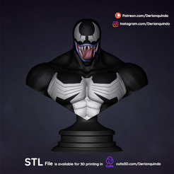 DQ_Venom_v01_01.png Fichier 3D Fanart Spiderman / Venom・Design pour impression 3D à télécharger