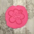 2.jpg TROPICAL FLOWER - TROPICAL COOKIE CUTTER - HAWAIIAN FONDANT OR COOKIE CUTTING PLATE