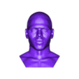 Brown_bust.obj Chris Brown bust for 3D printing