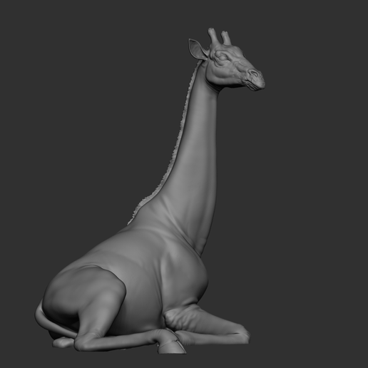 15.png Giraffe Pack Sculpture