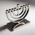 Modern-Hanukkah-Menorah.jpg Modern Hanukkah Menorah