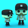 render3.png 3D Stylized Character with New York Cap and Chain