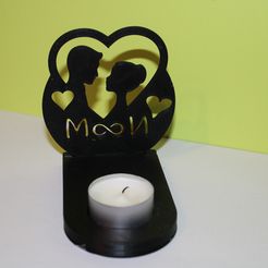 IMG_1726.jpg Fichier STL Bougeoir romantique avec projection d'ombre・Plan pour imprimante 3D à télécharger