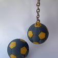 IMG_1219.jpg Soccer Ball (Football) with Keychain Hook