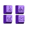 Neon, Flat keycap, profile inwards, angle (Mihovec Design).stl Neon Keycaps Valorant (Multiple Designs - Variations) Bundle