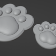 Large-and-small-magnet-front.png CAT / DOG PAW Fridge Magnet