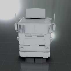 AAAAAAAAA.png Fichier STL CABINE DE CAMION FORD 9000・Plan imprimable en 3D à télécharger