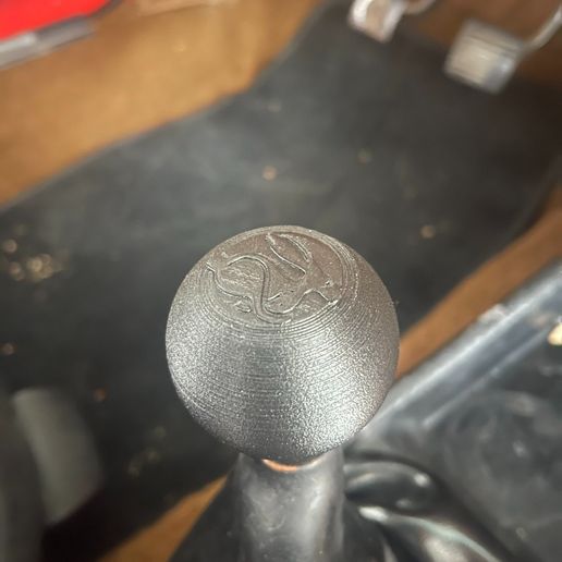 🚗 Volkswagen Rabbit Golf MK1 Shift Knob・Free STL File for ・Cults