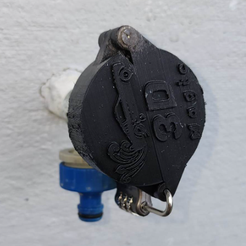 Capture2.png STL file Outside Tap Cover・Design to download and 3D print