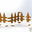 2.png 7 Piece Modular Fence Set (Sharp & Rounded Edge Options)