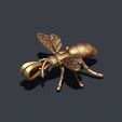 werwfdrsdfd.jpg Bee pendant 3D print model