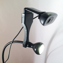 Capture_d_e_cran_2016-09-30_a__17.51.56.png STL-Datei Ikea LED Lamp / Logitech C270 Camera Mount kostenlos・3D-Druckvorlage zum Herunterladen