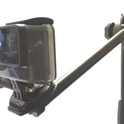 f713e742-3647-4314-9329-4ed9b1b88e662.jpg STL file GoPro Flat Mount for 10mm Microphone Stand・3D printing model to download