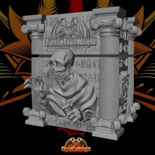 Yugioh Deckbox - Skull Servant STL File for 3D printingCults