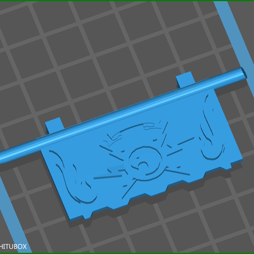 Custodes Landraider Fronthatch 3D model