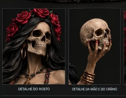 POMBA GIRA ROSA CAVEIRA