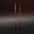 2-spears-side.png Medieval miniature spear