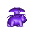 Modello_3D_di_Venosaur.stl Venusaurus-Pokemon
